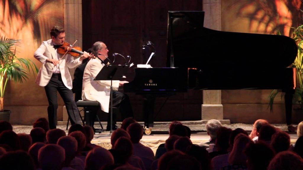 Renaud Capuçon et Nicolas Angelich 2014,Copyright Ch. Merle