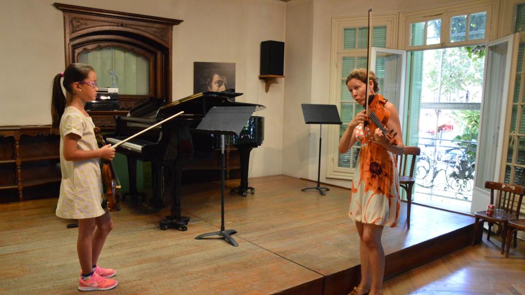 Master Class de Violon de Liana Tretiakova août 2016, Copyright Ch. Merle