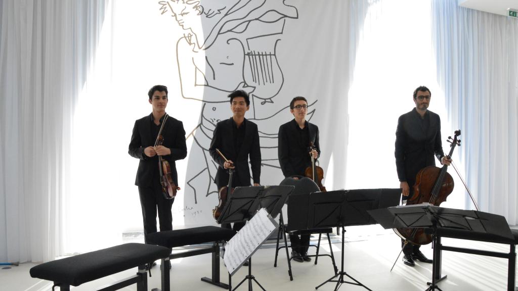 Quatuor Arod Musée Cocteau le 12/8/16, Copyright Ch. Merle