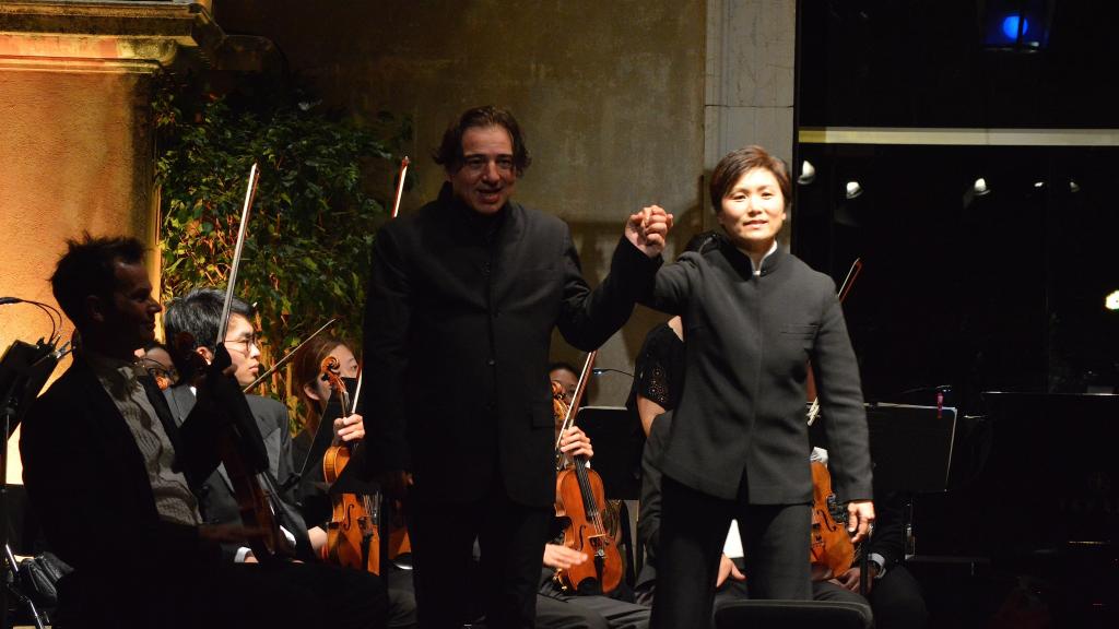 29/7/17 FAZIL SAY ET YIP WING-SIE FESTIVAL DE MUSIQUE DE MENTON (photo MERLE)