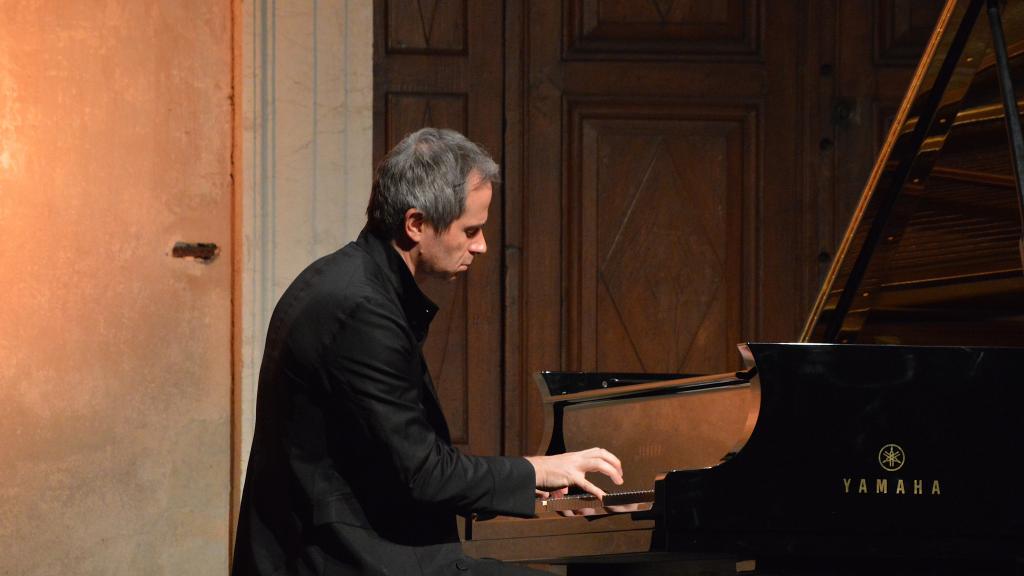 le 3/8/18 Piotr ANDERSZEWSKI interprète les variations Diabelli de L.V. BEETHOVEN au Festival de Musique de Menton(Photo Ch.MERLE)