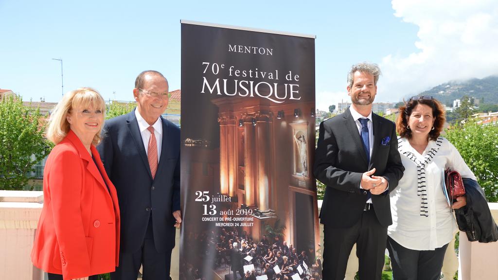 CONFÉRENCE DE PRESSE 2019 au Palais de l'Europe(PHOTOMERLE)