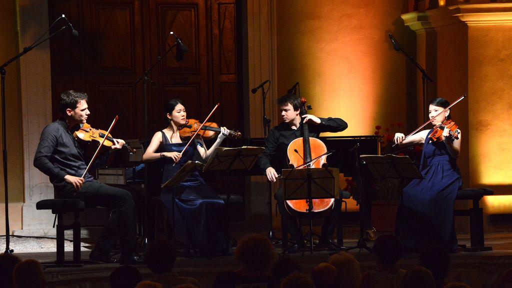 Le QUATUOR HERMES JOUE SCHUBERT(PHOTO Ch. MERLE)