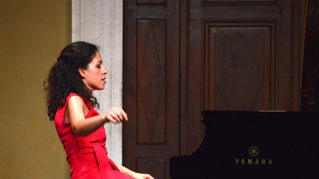 Béatrice RANA  final du Scherzo N° 4 en mi maj op 54 de F. CHOPIN ( PHOTO CH.MERLE)